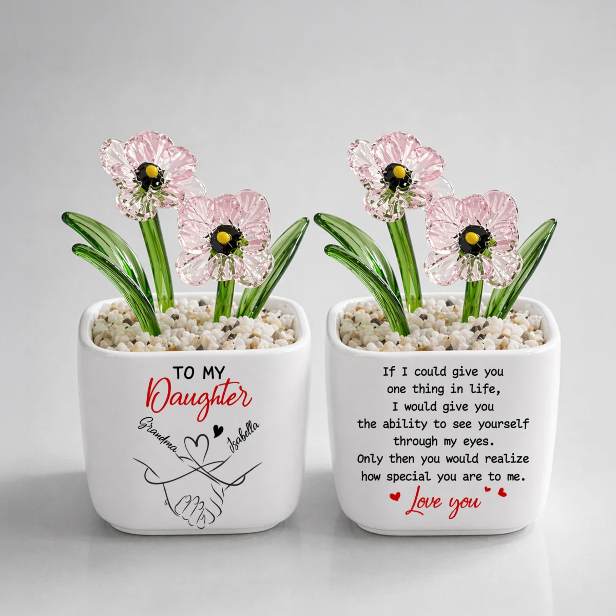 How Special You Are To Me - Personalized Custom Glass Birth Month Flower - Image 18