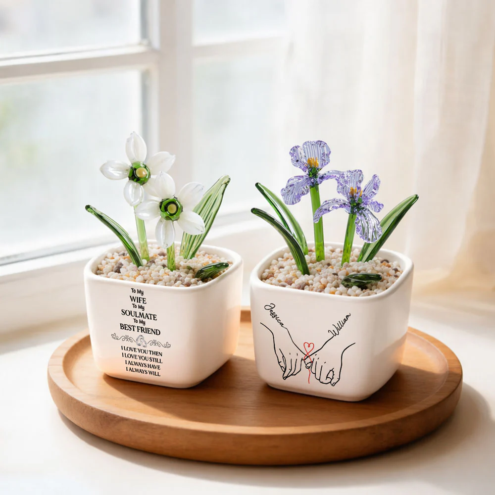 How Special You Are To Me - Personalized Custom Glass Birth Month Flower - Image 3