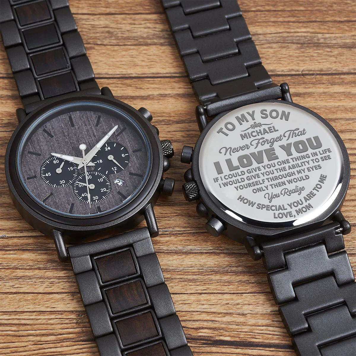 How Special You Are To Me - Personalized Engraved Wooden Watches GQ026 - Image 5