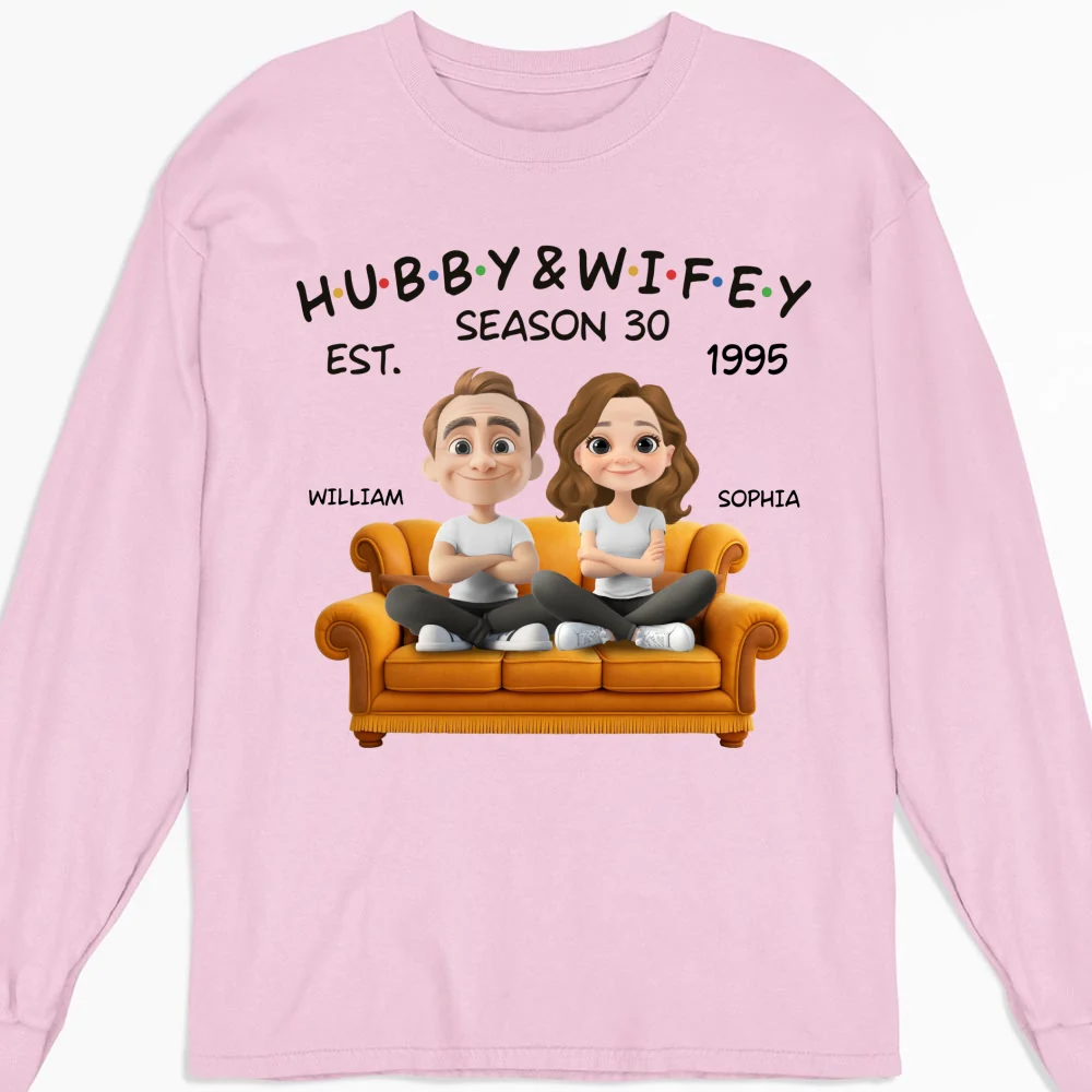 Hubby And Wifey Since - Personalized Custom Shirt - Image 12