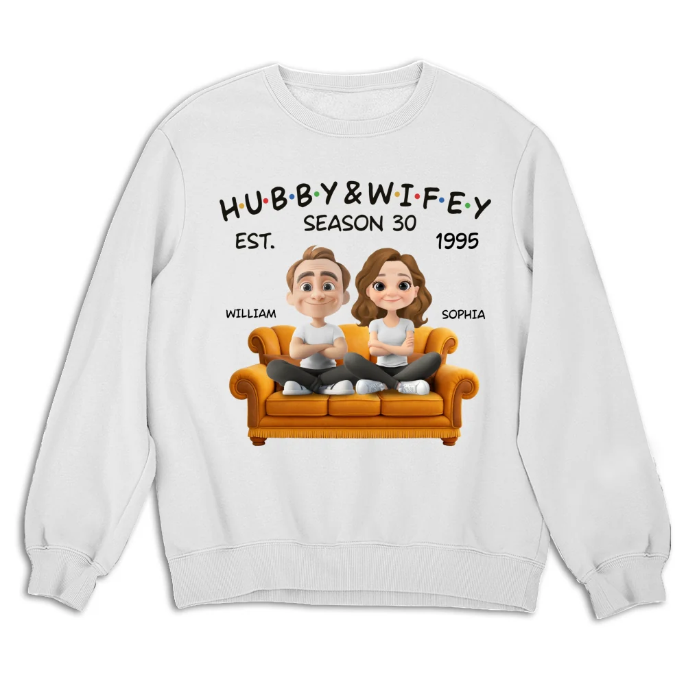 Hubby And Wifey Since - Personalized Custom Shirt - Image 13