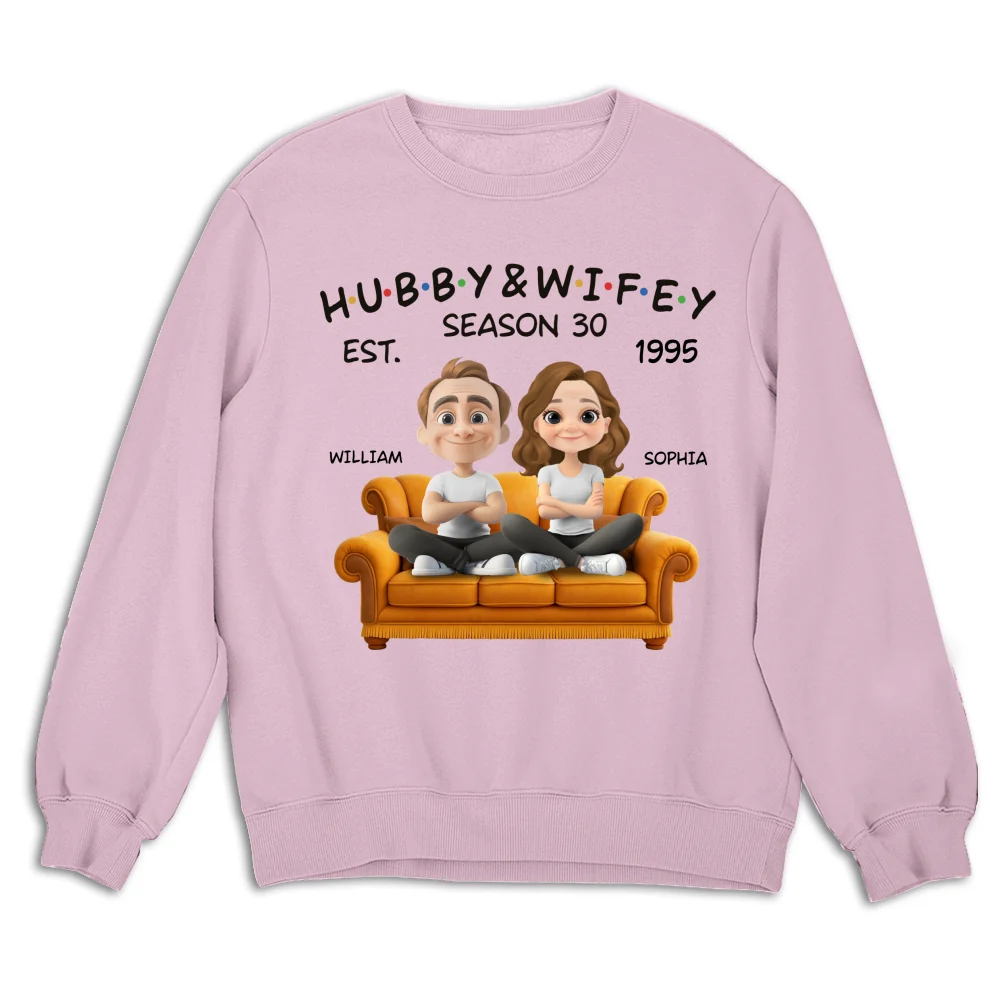 Hubby And Wifey Since - Personalized Custom Shirt - Image 15