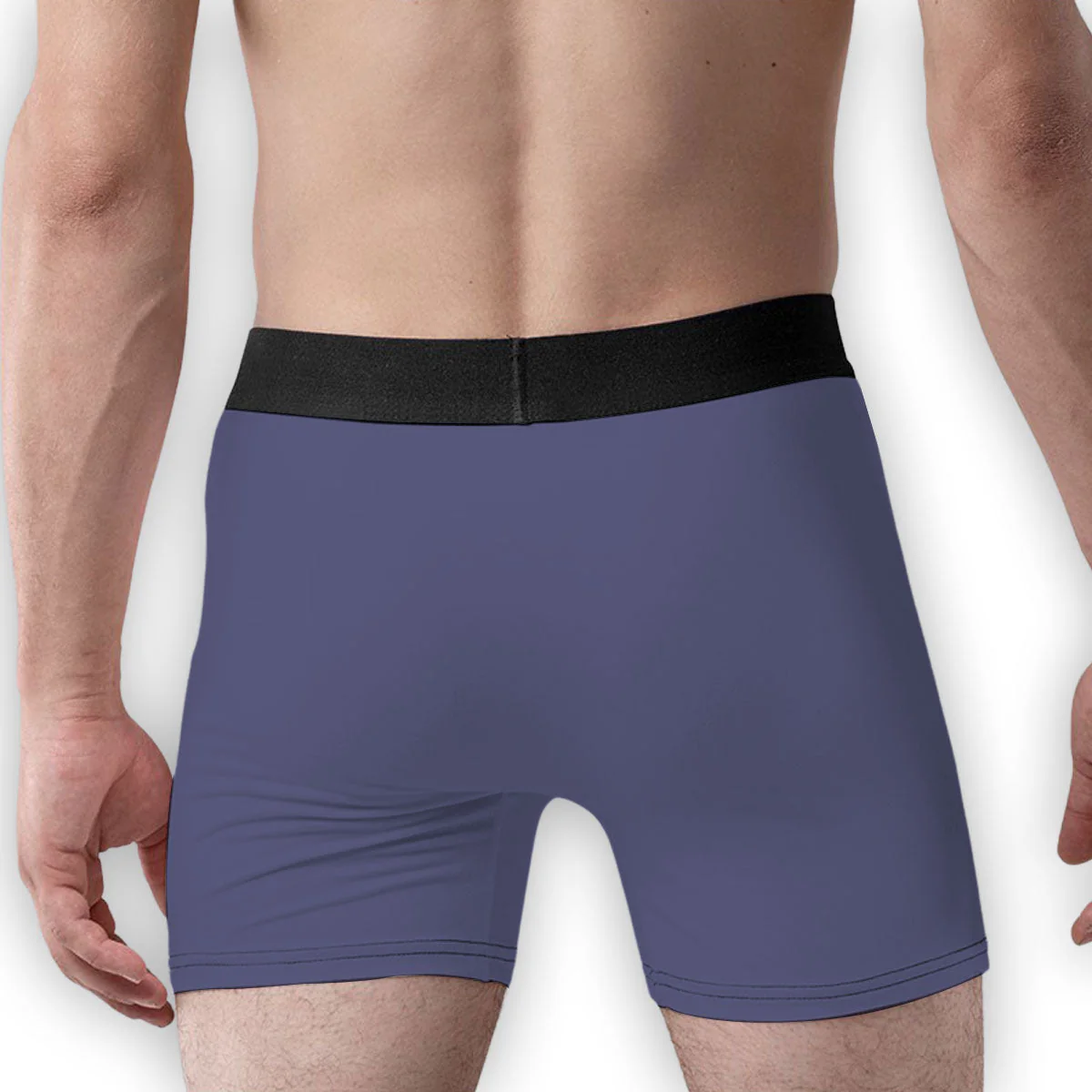 Hug Belongs To Me - Personalized Photo Men's Boxer Briefs - Image 3