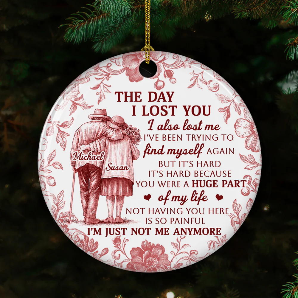 Huge Part Of My Life - Personalized Custom Ceramic Ornament - Image 2