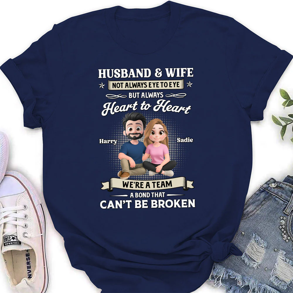 Husband And Wife Couple For Life - Personalized Custom Shirt - Image 3