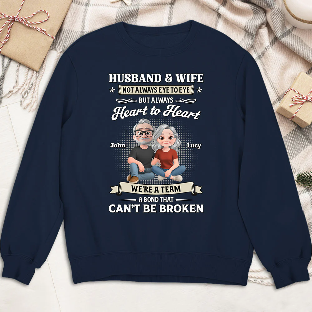 Husband And Wife Couple For Life - Personalized Custom Shirt - Image 6