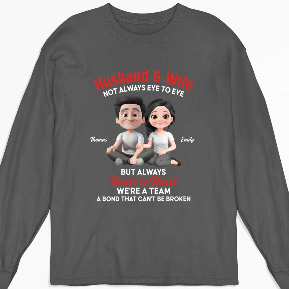 Husband And Wife - Personalized Custom Shirt - Image 11