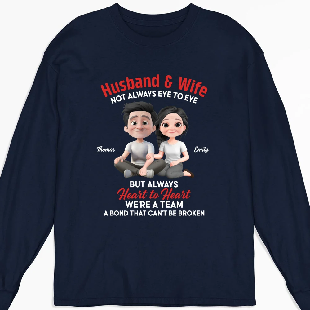 Husband And Wife - Personalized Custom Shirt - Image 12