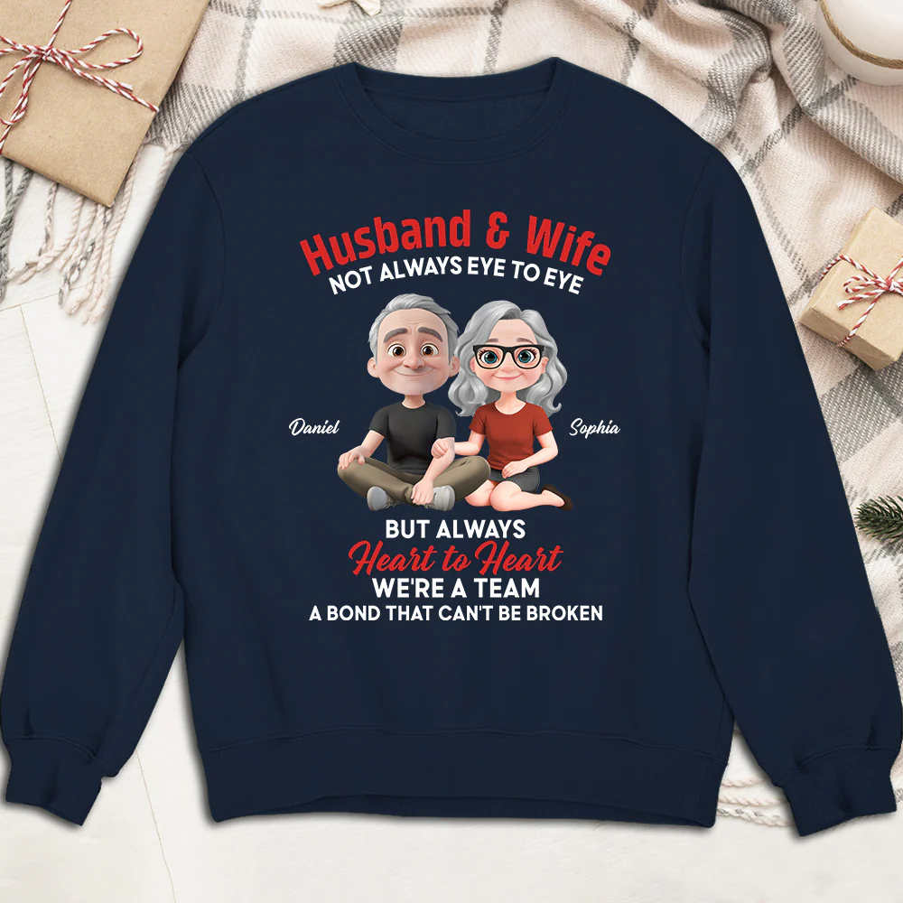 Husband And Wife - Personalized Custom Shirt - Image 3
