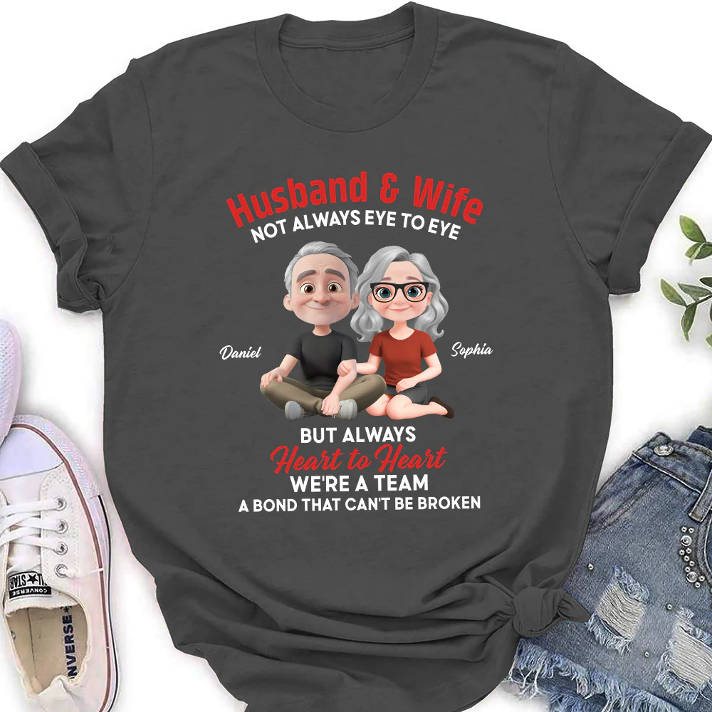 Husband And Wife - Personalized Custom Shirt - Image 4