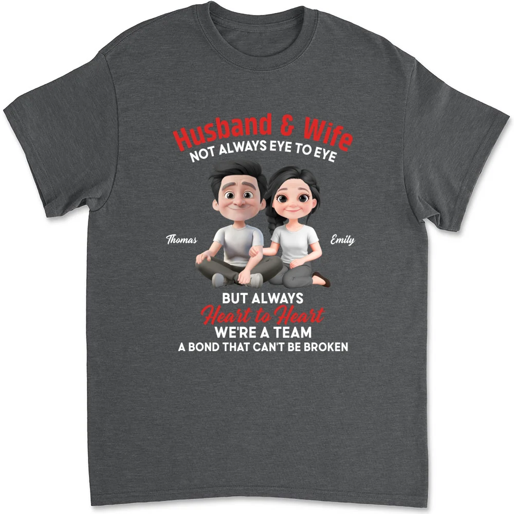 Husband And Wife - Personalized Custom Shirt - Image 7