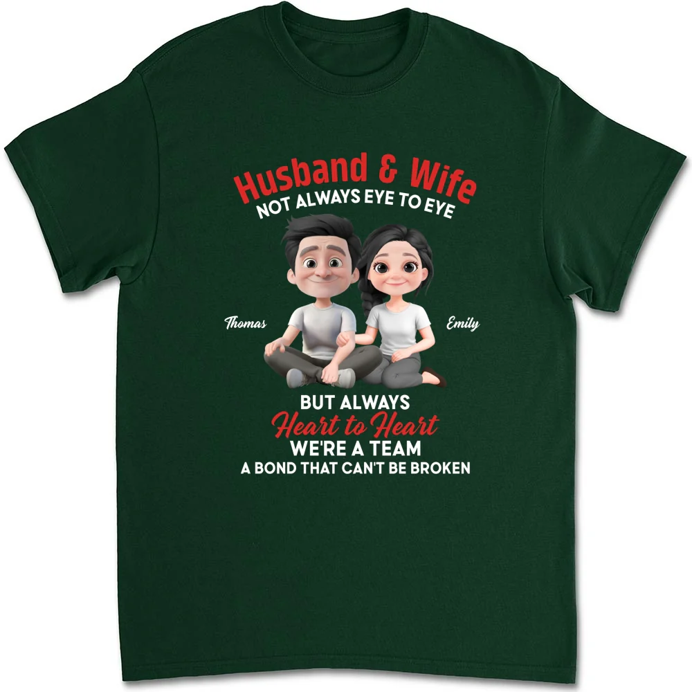 Husband And Wife - Personalized Custom Shirt - Image 8