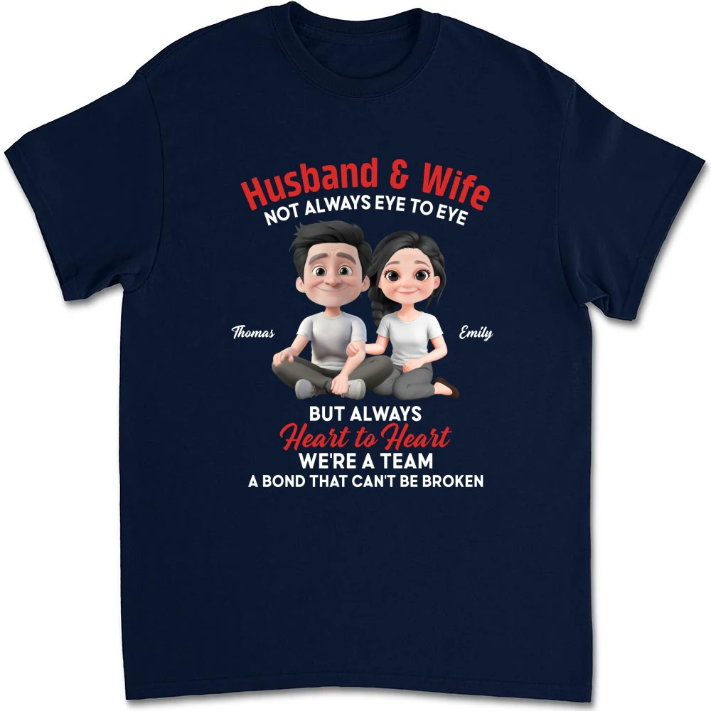 Husband And Wife - Personalized Custom Shirt - Image 9