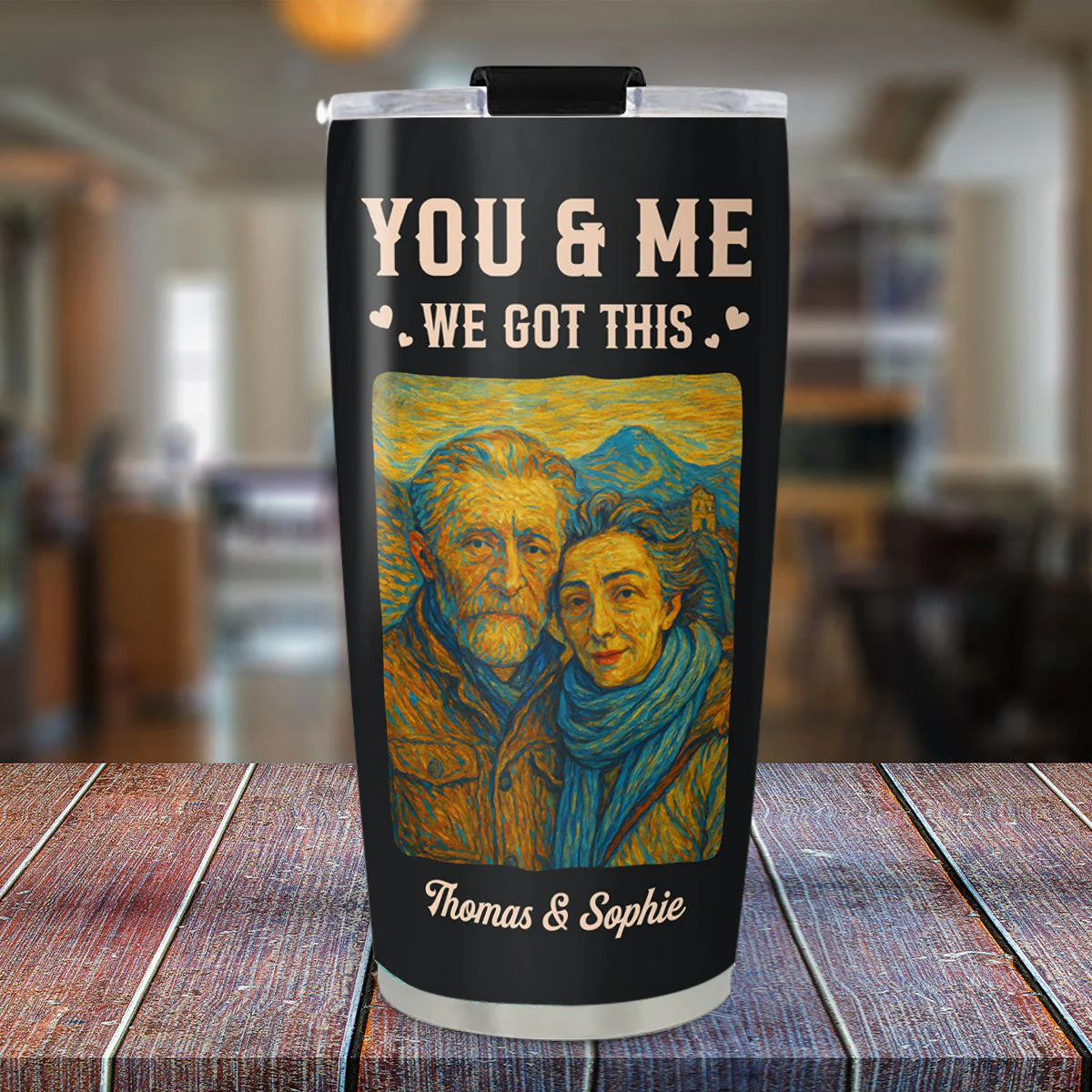 Husband And Wife We Got This - Personalized Custom Tumbler - Image 3