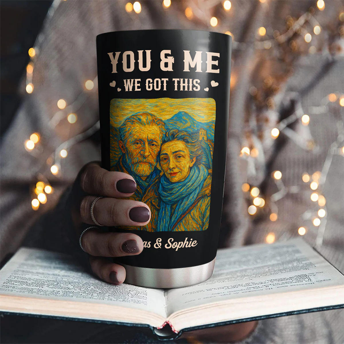Husband And Wife We Got This - Personalized Custom Tumbler - Image 4