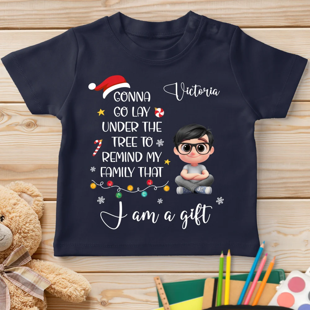 I Am A Gift - Personalized Custom Youth T-shirt - Image 11