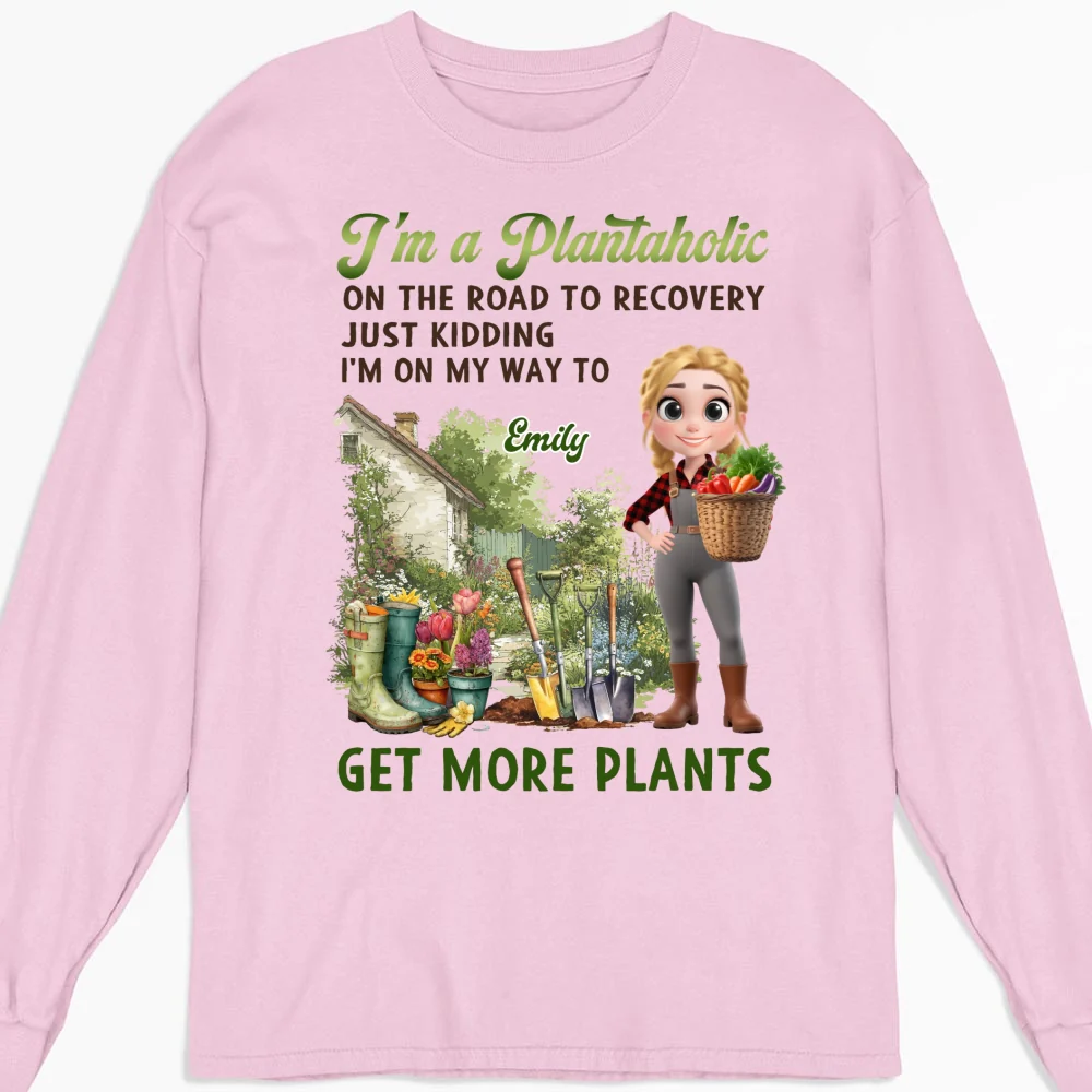 I Am A Plantaholic - Personalized Custom Shirt - Image 11