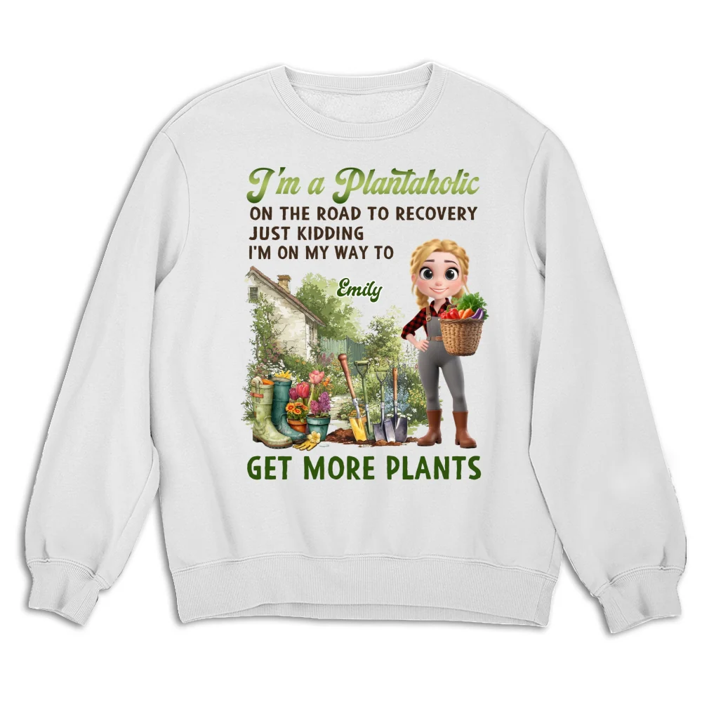 I Am A Plantaholic - Personalized Custom Shirt - Image 12
