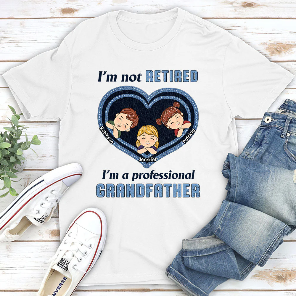 I Am A Professional Grandpa - Personalized Custom Shirt - Image 2