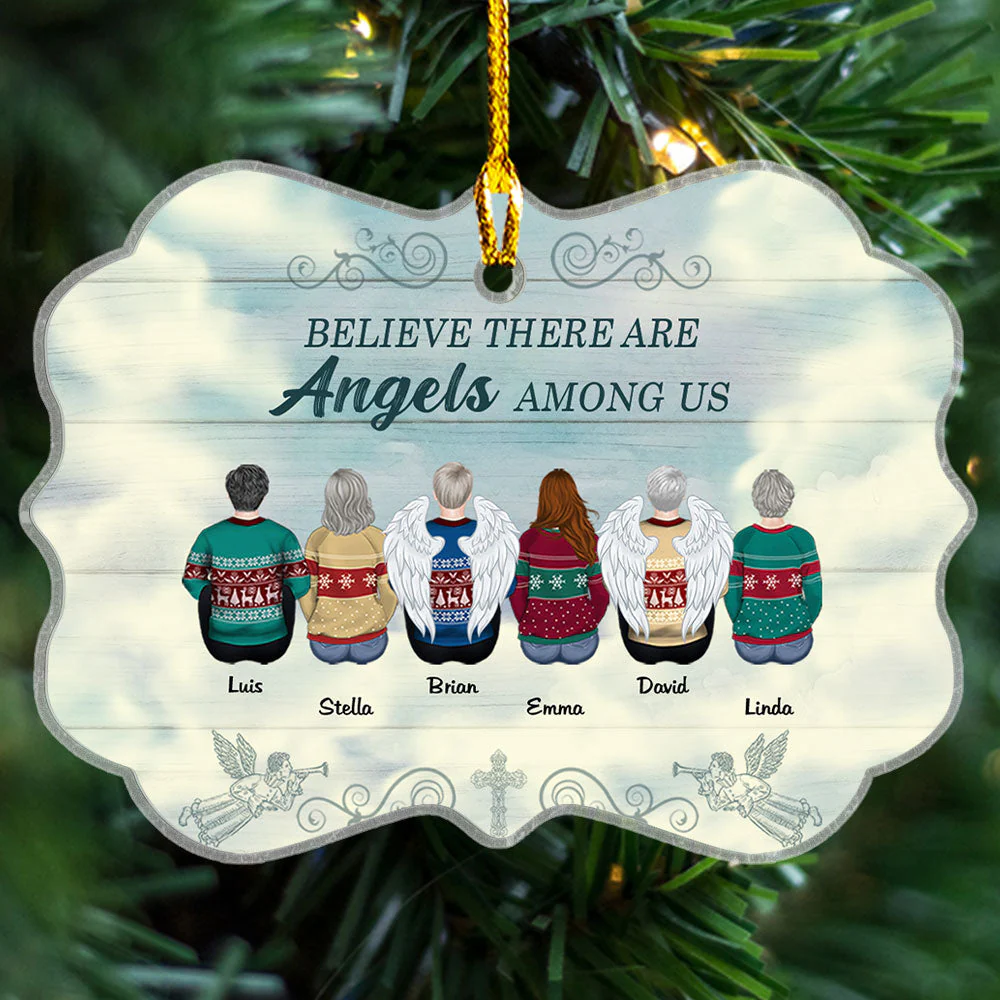 I Am Always With You - Personalized Custom Acrylic Ornament - Image 3