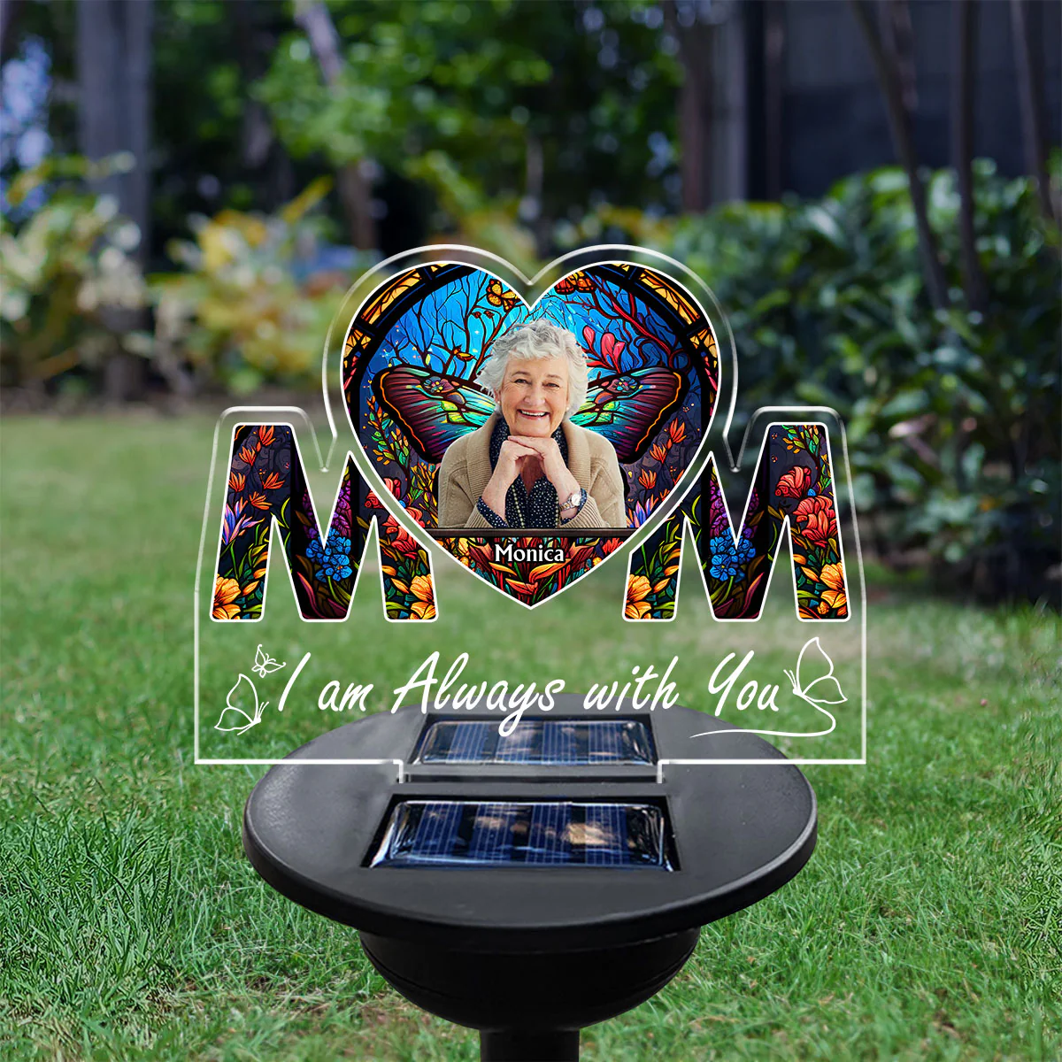 I Am Always With You - Personalized Custom Solar Light - Image 2