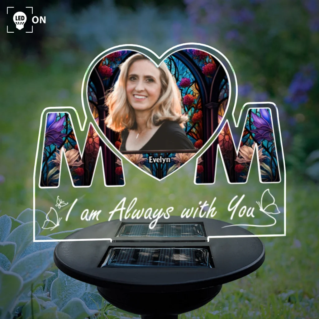 I Am Always With You - Personalized Custom Solar Light - Image 5