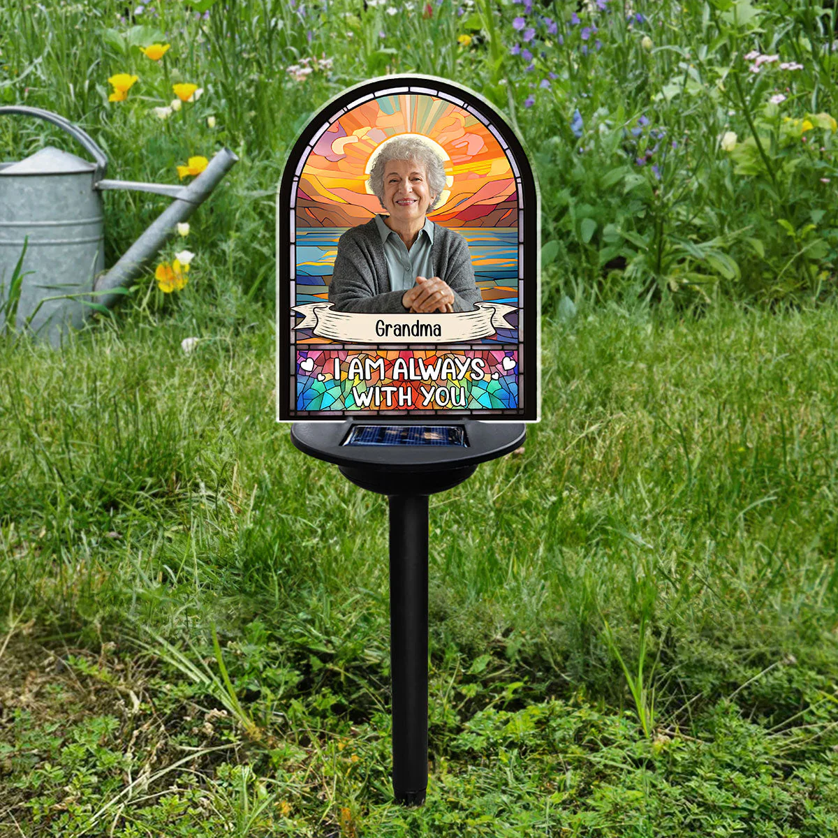 I Am Always With You - Personalized Custom Solar Light - Image 3