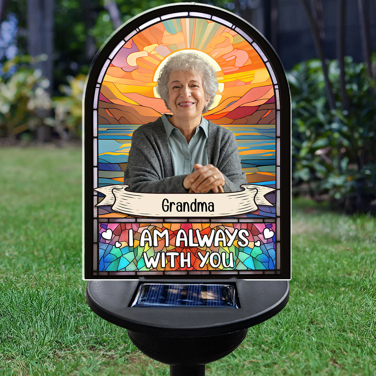 I Am Always With You - Personalized Custom Solar Light - Image 4