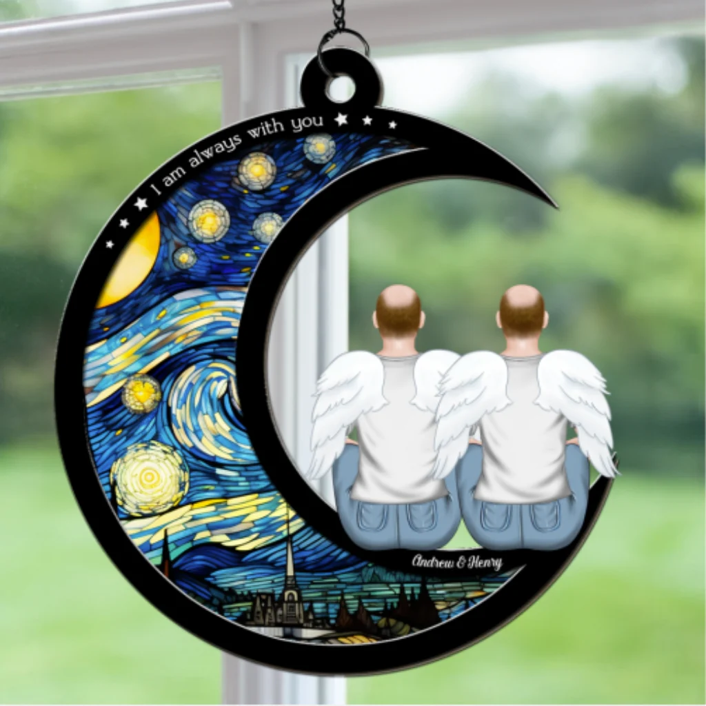 I Am Always With You - Personalized Custom Suncatcher - Image 5