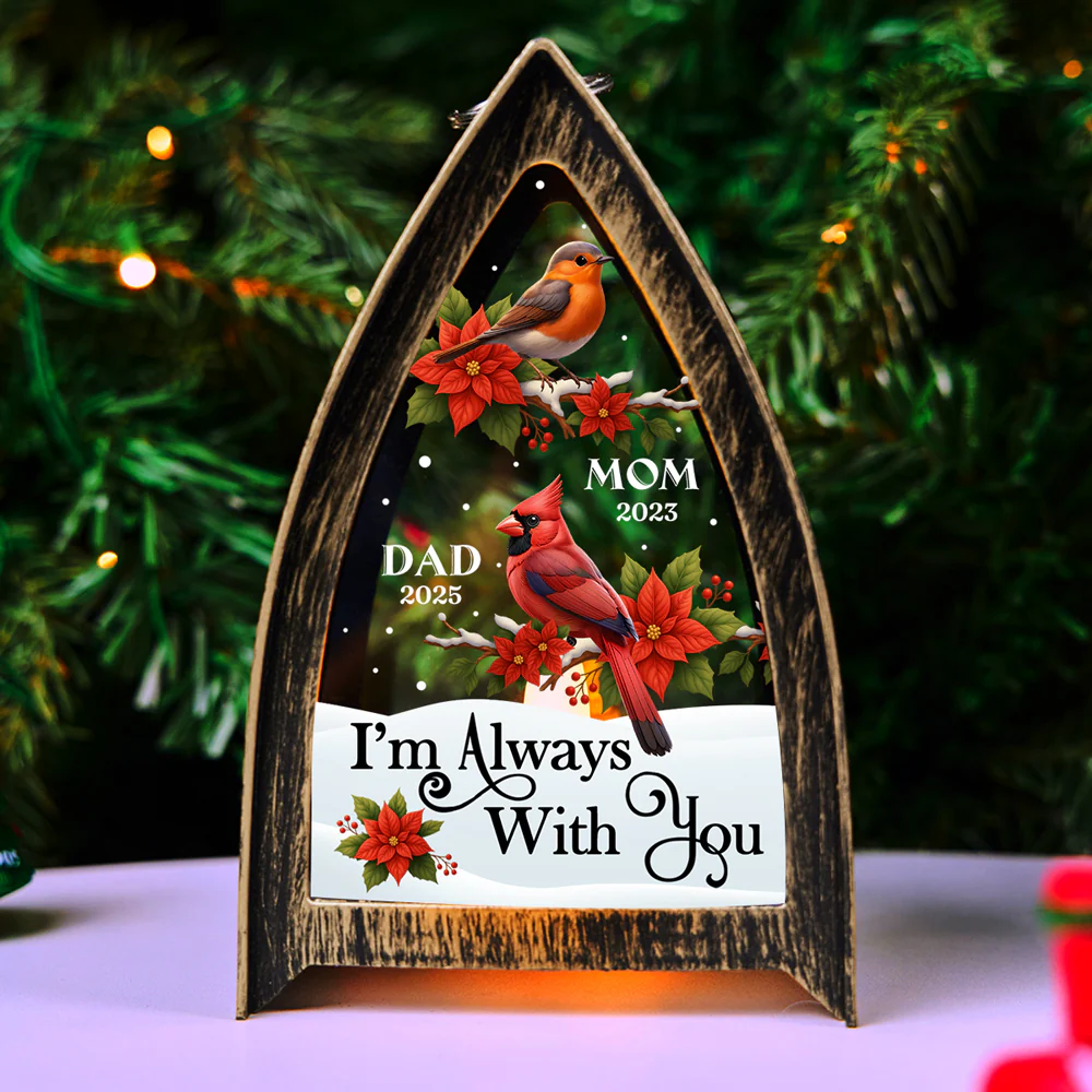 I Am Always With You - Personalized Custom Table Lantern