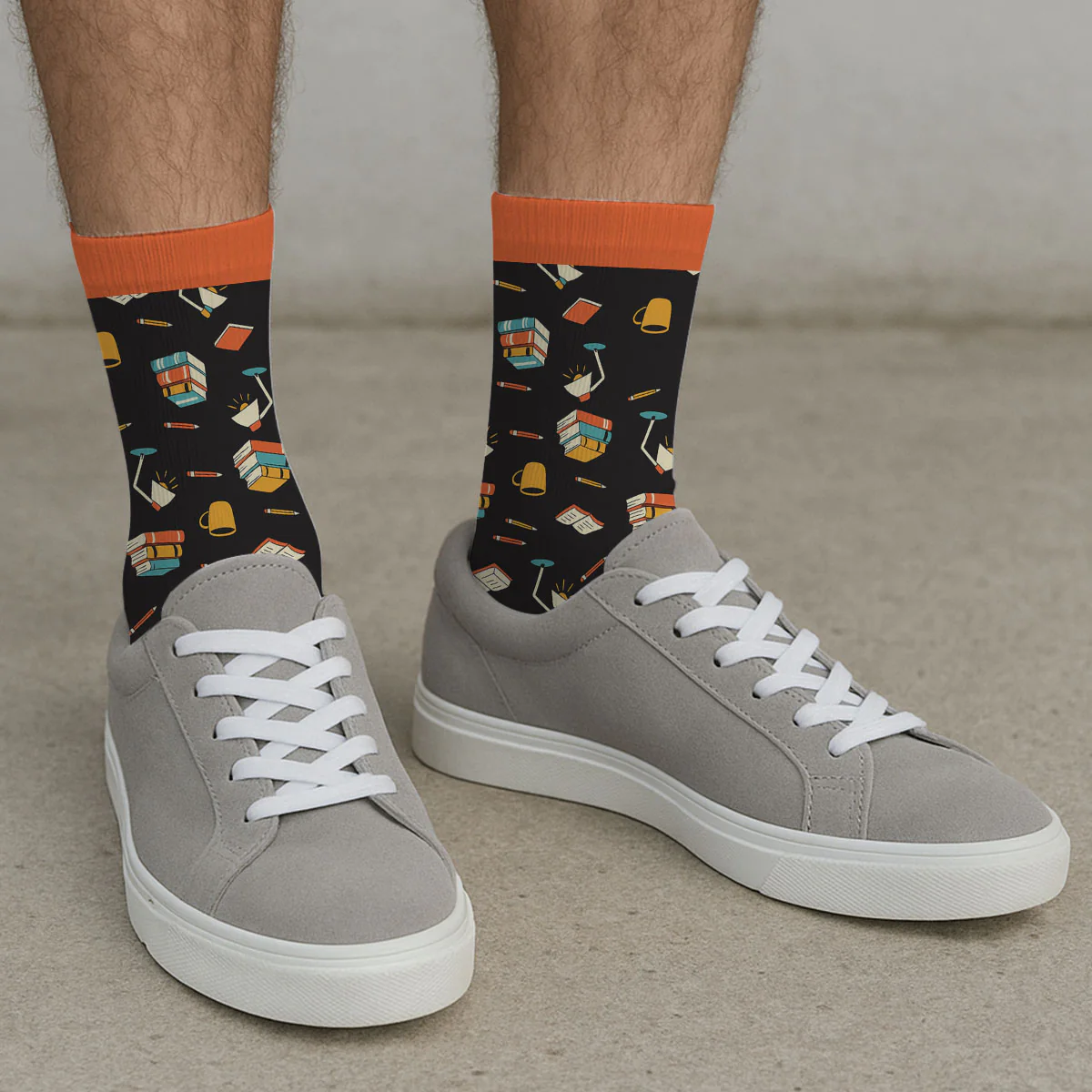 I Am Booked - Personalized Custom Crew Socks - Image 3