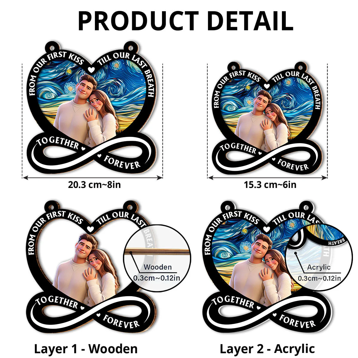 I Am Keeping You - Personalized Custom Suncatcher - Image 3