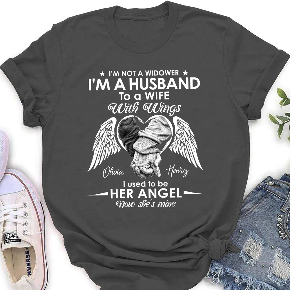  I Am Not A Widower - Personalized Custom Shirt - Image 5