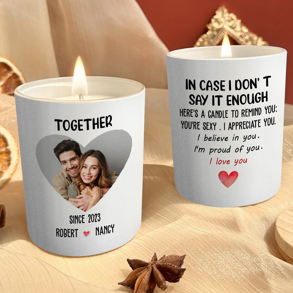 I Am Proud Of You - Personalized Custom Candle - Image 3