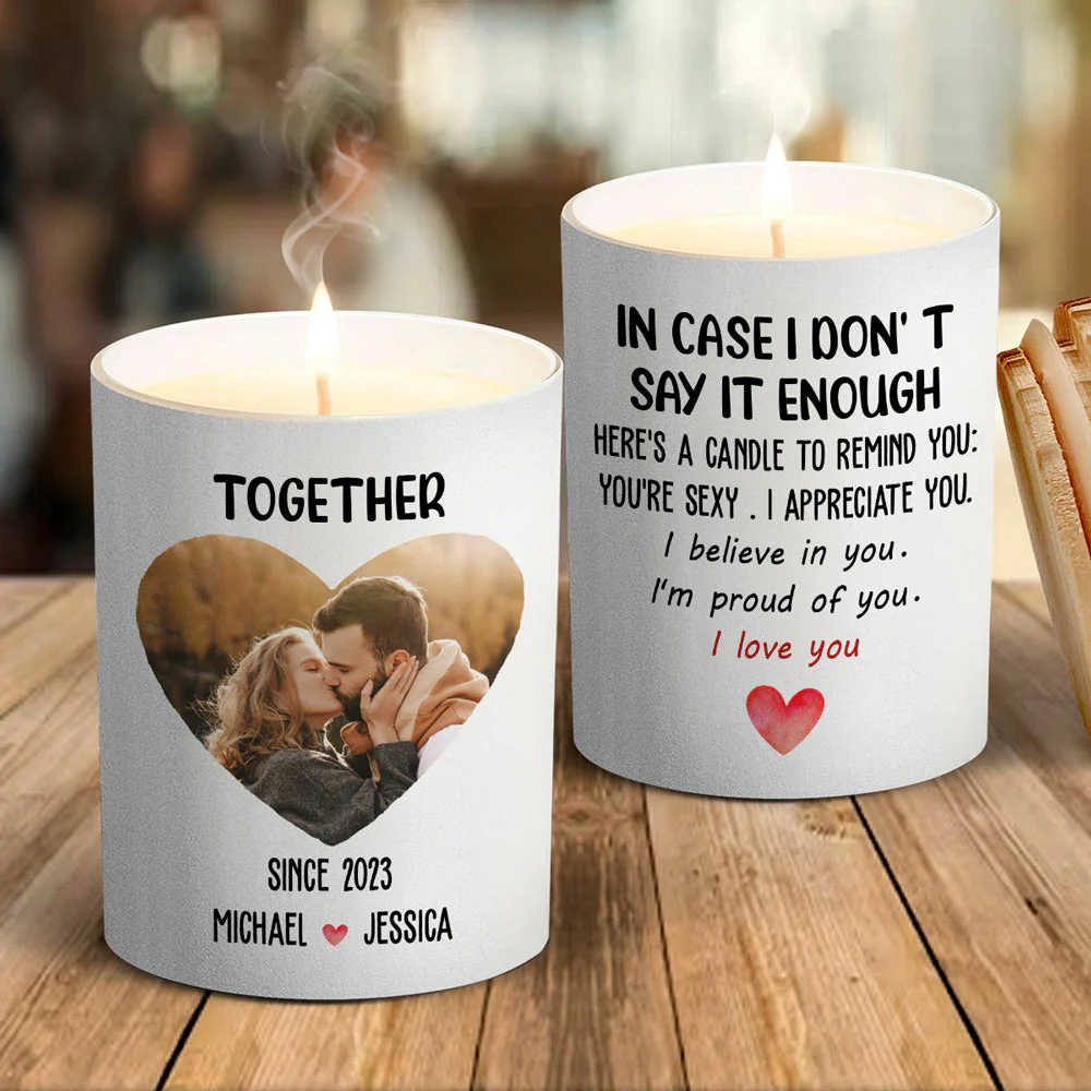 I Am Proud Of You - Personalized Custom Candle - Image 4