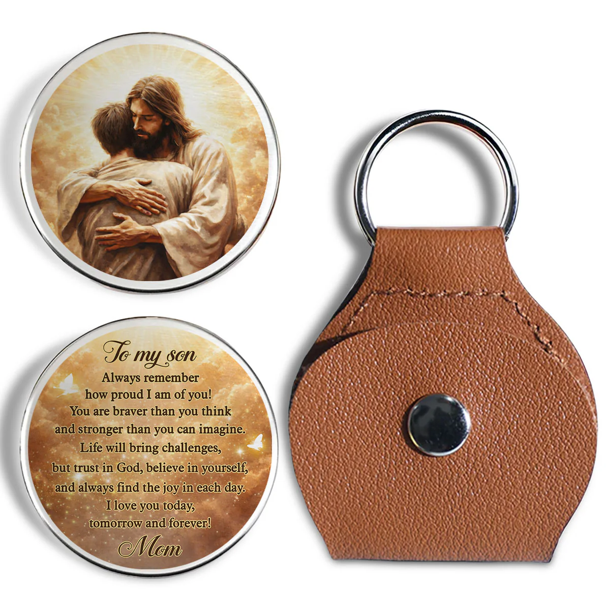 I Am Proud Of You - Personalized Custom Pocket Hug