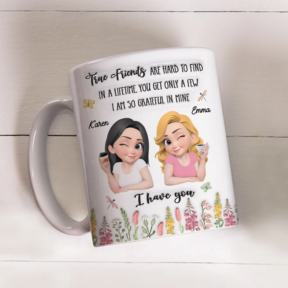 I Am So Grateful - Personalized Custom Coffee Mug - Image 4
