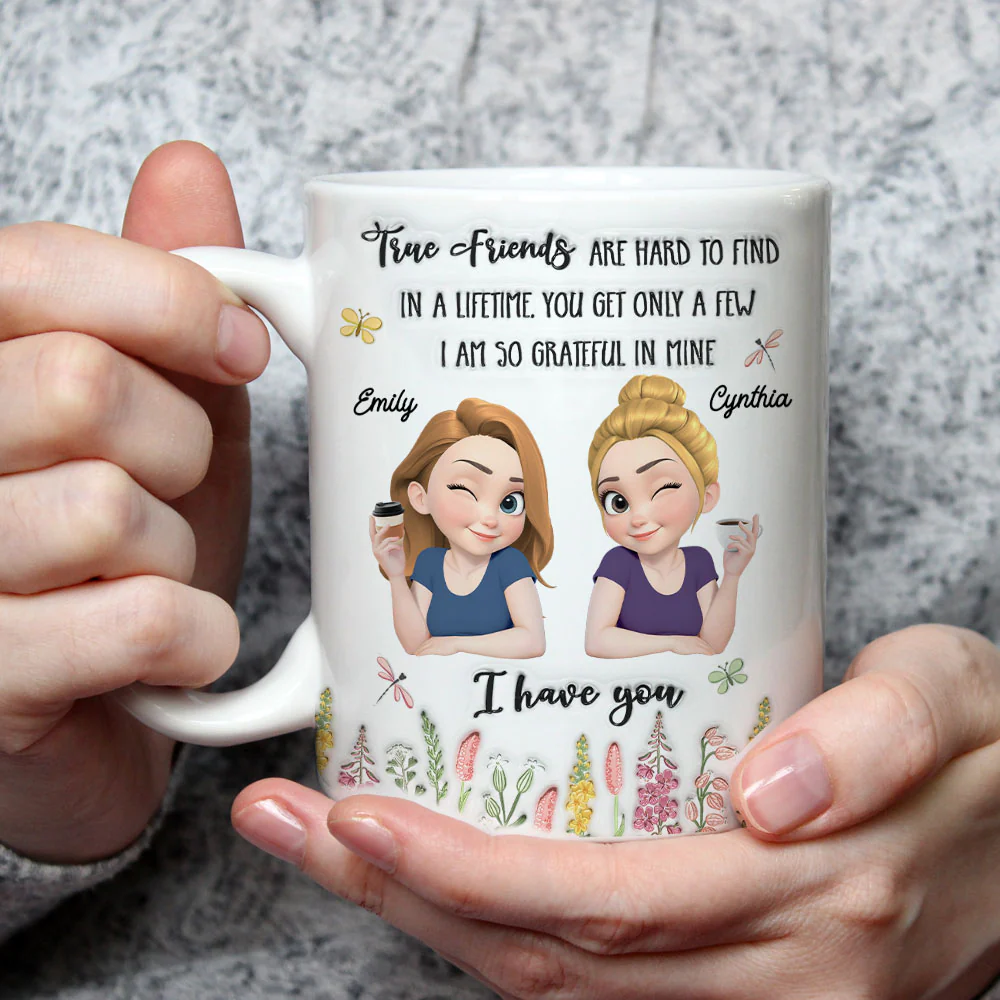 I Am So Grateful - Personalized Custom Coffee Mug - Image 5