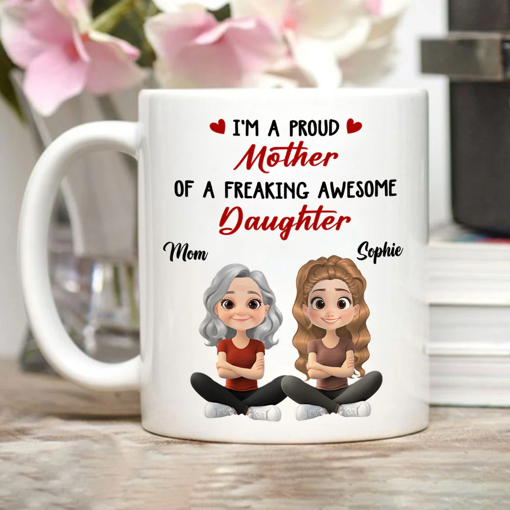 I Am So Proud - Personalized Custom Coffee Mug - Image 2