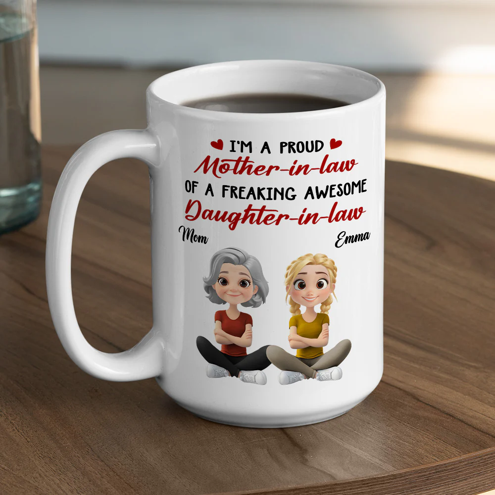 I Am So Proud - Personalized Custom Coffee Mug - Image 5