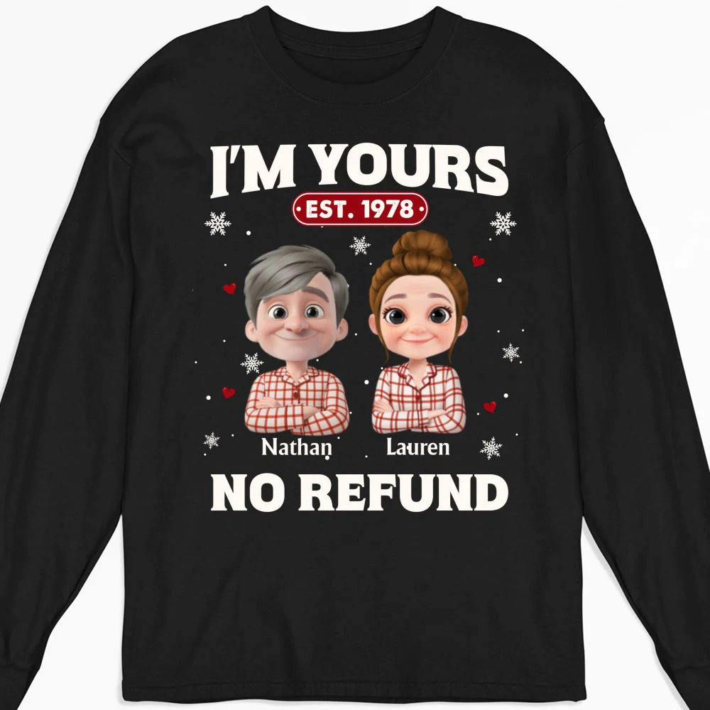 I Am Yours Christmas - Personalized Custom Shirt - Image 10