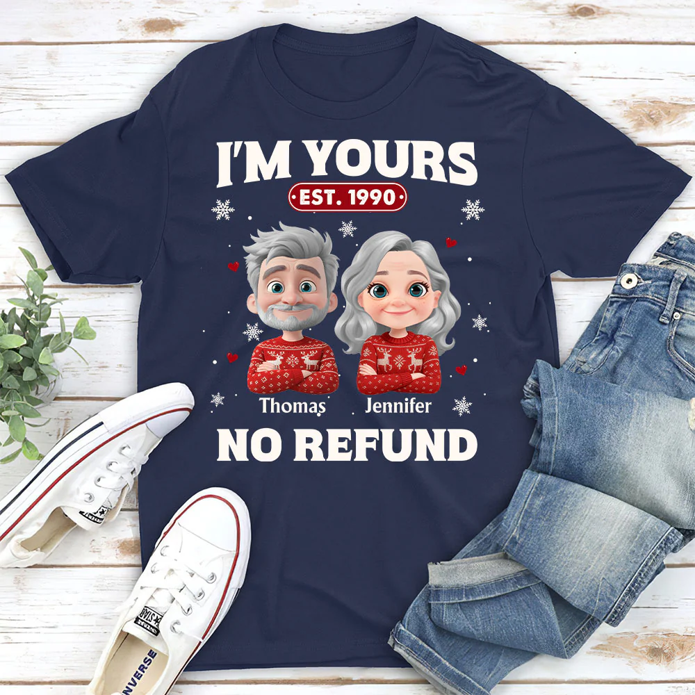 I Am Yours Christmas - Personalized Custom Shirt - Image 2