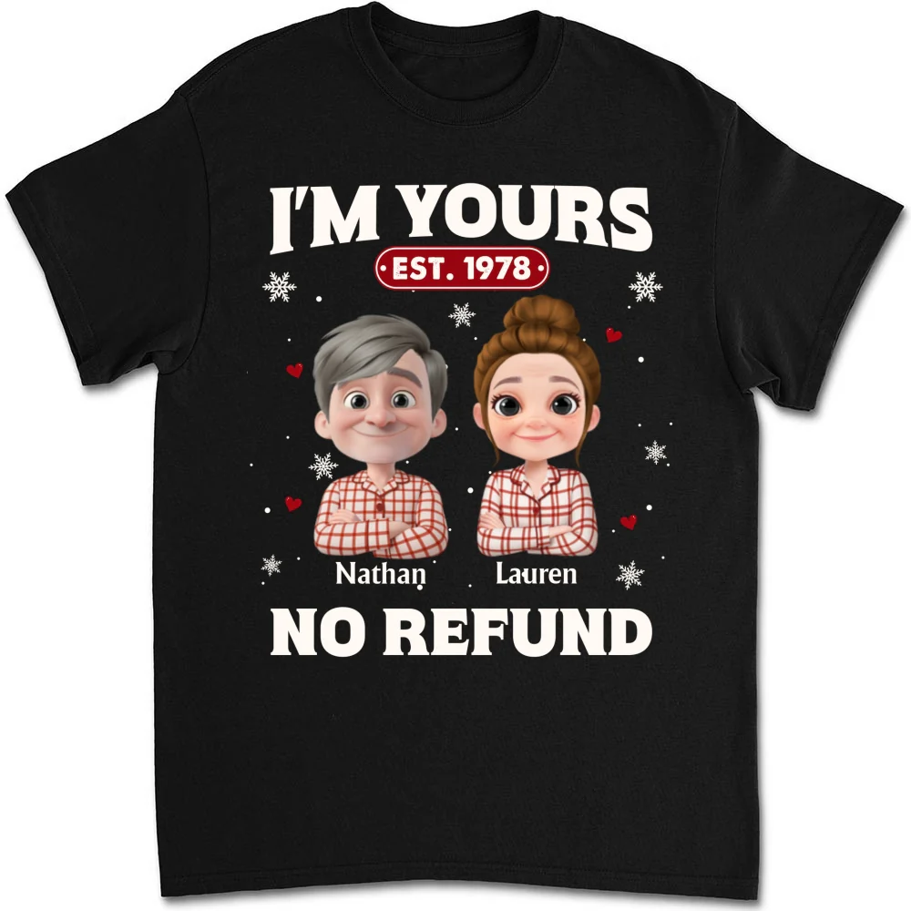 I Am Yours Christmas - Personalized Custom Shirt - Image 6