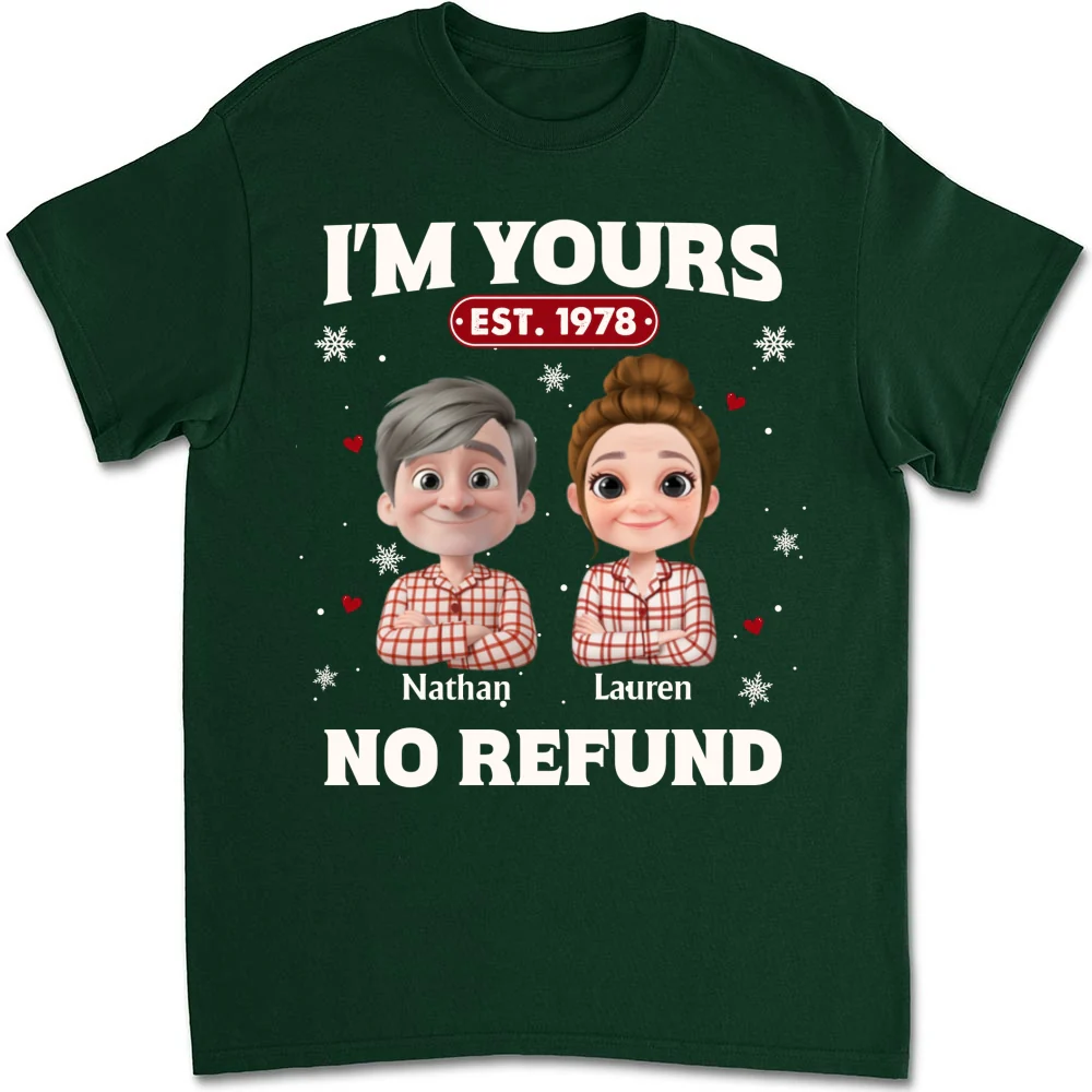 I Am Yours Christmas - Personalized Custom Shirt - Image 8