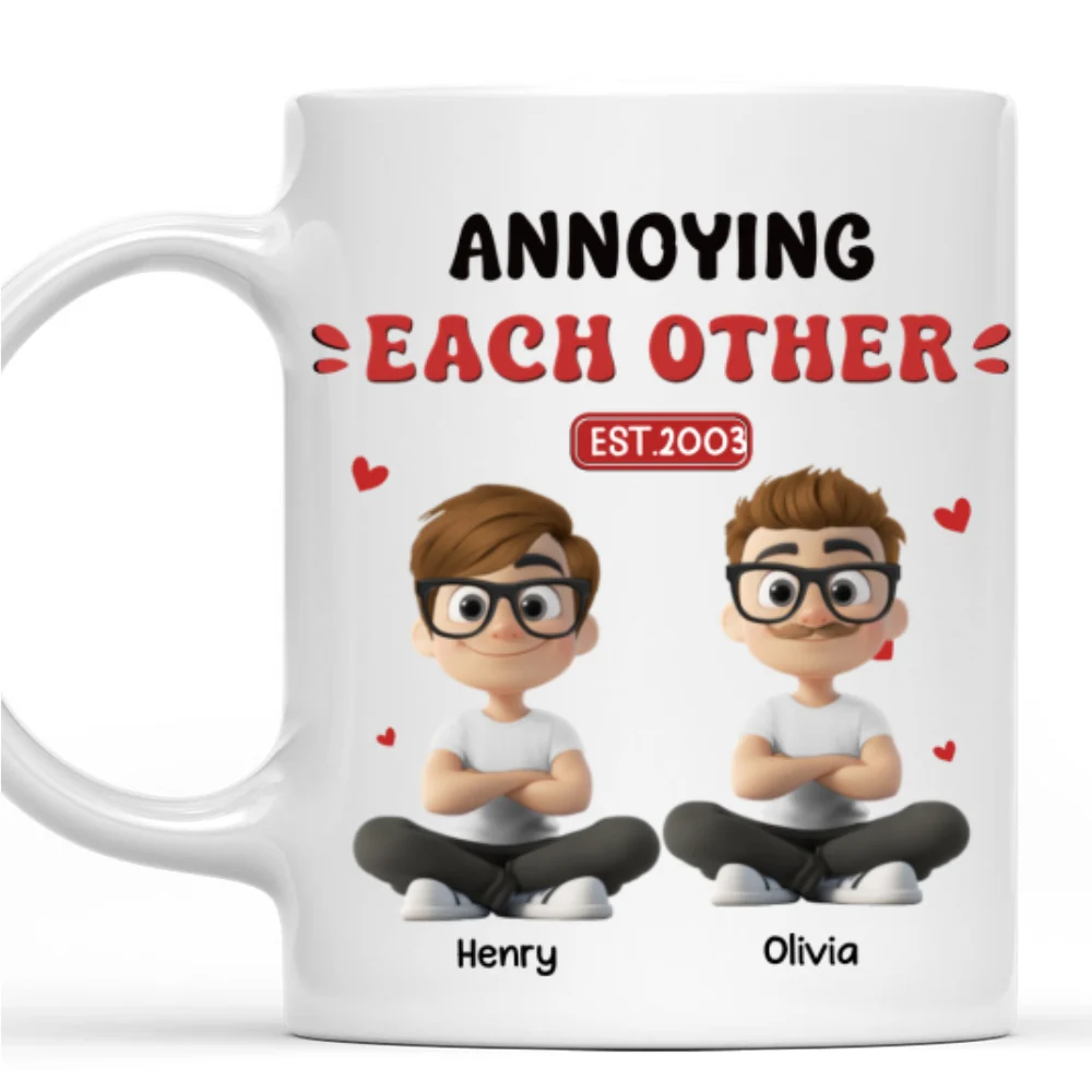 I Am Yours Forever - Personalized Custom Coffee Mug - Image 7