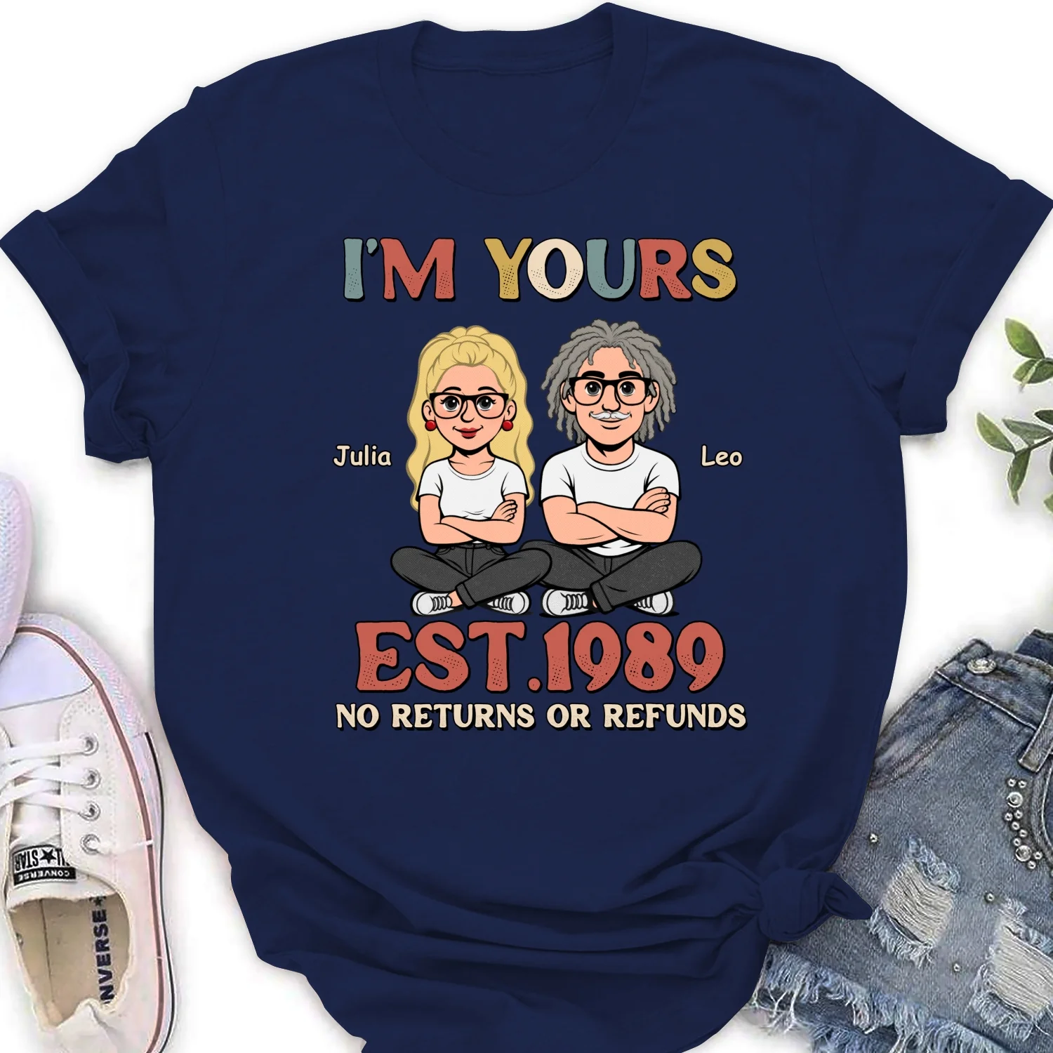 I Am Yours - Personalized Custom Shirt - Image 18