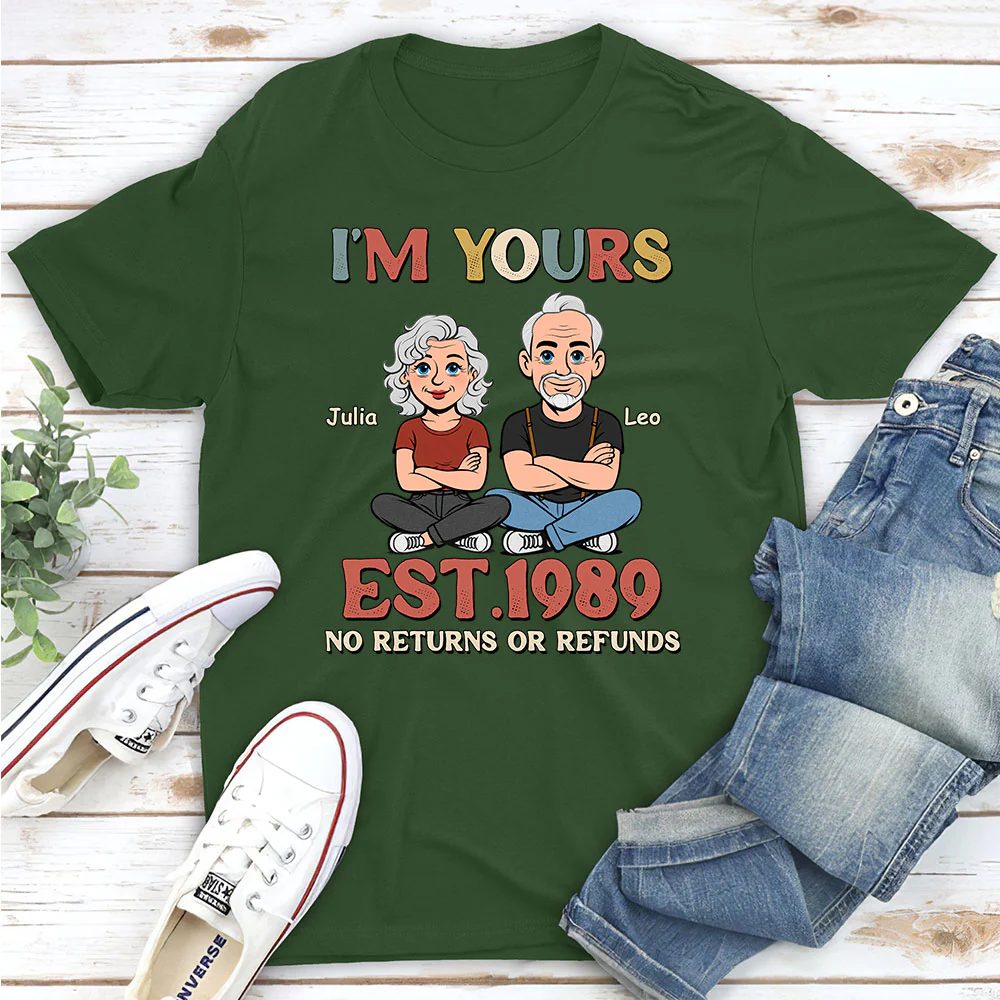 I Am Yours - Personalized Custom Shirt - Image 3