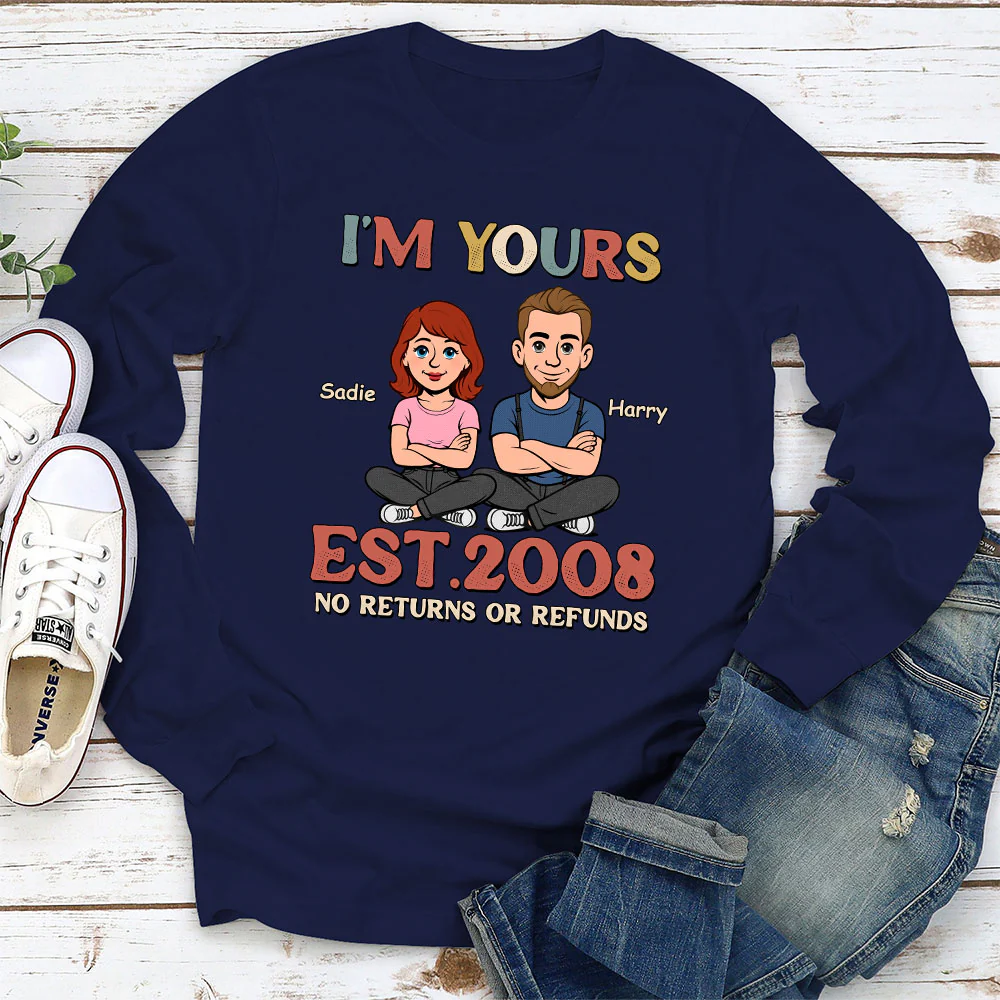 I Am Yours - Personalized Custom Shirt - Image 4