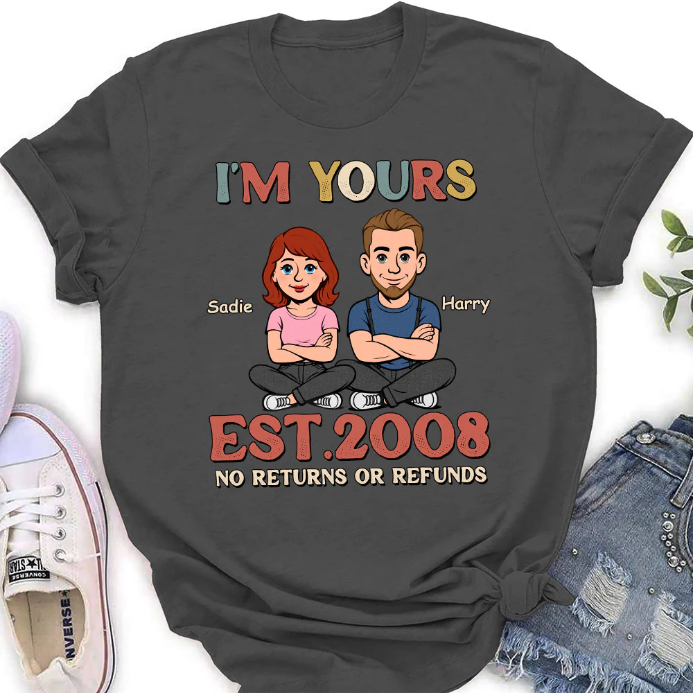 I Am Yours - Personalized Custom Shirt - Image 5