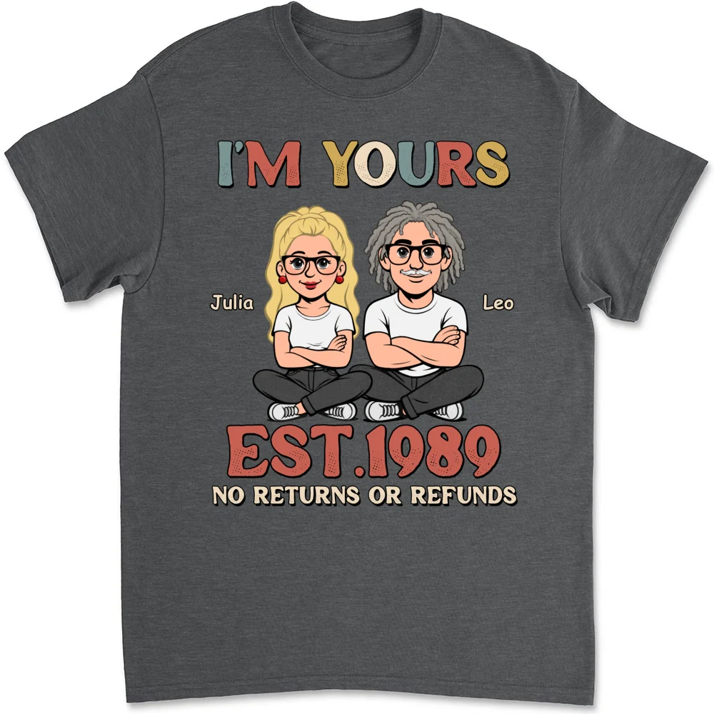 I Am Yours - Personalized Custom Shirt - Image 7